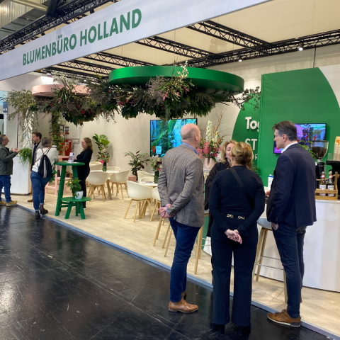 Bloemenbureau Holland op de IPM Essen